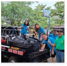 Kerja Bhakti Paroki Cilacap Peduli Lingkungan